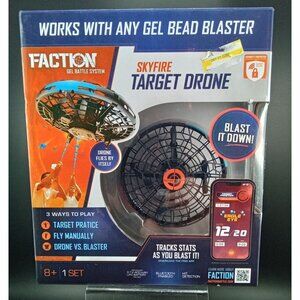Faction Skyfire Target Drone Gel Battle System Bluetooth Enabled Drone Hits